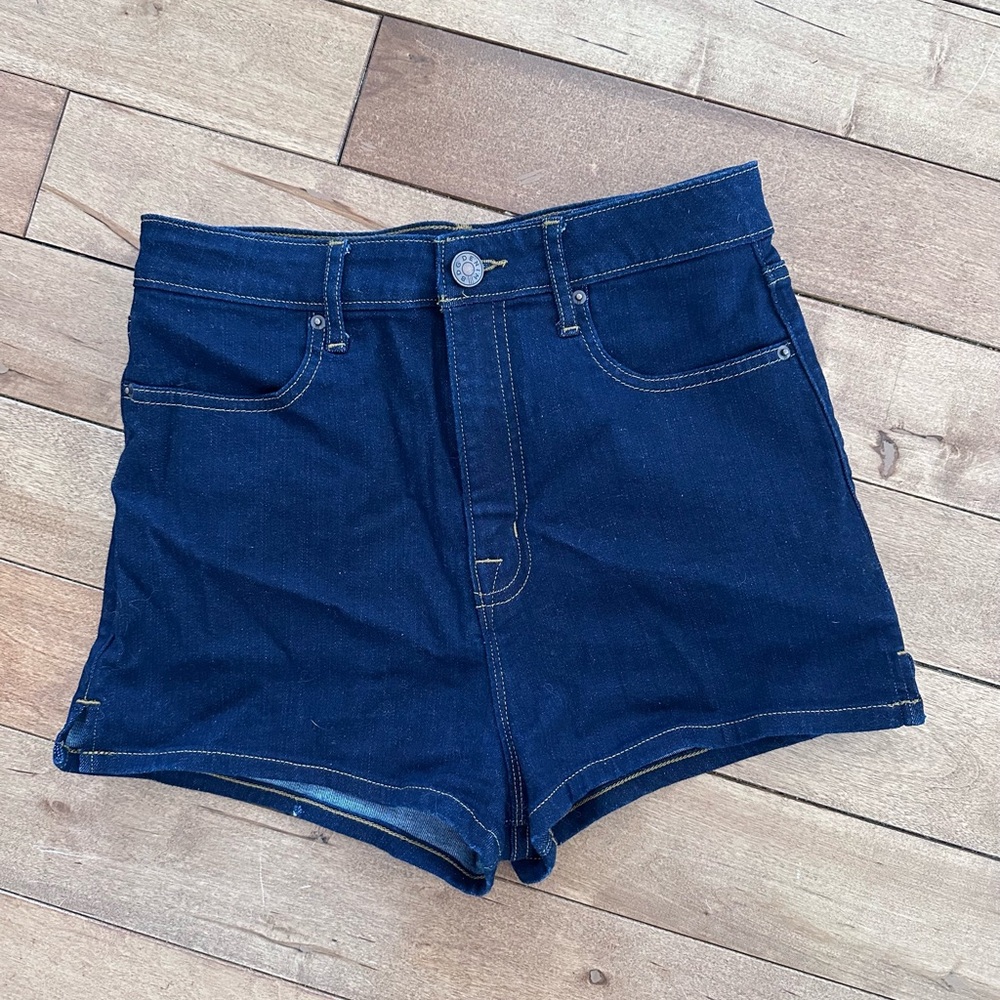 high rise denim BDG shorts